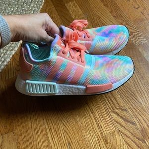 Tie dye nmd adidas like new just tried on